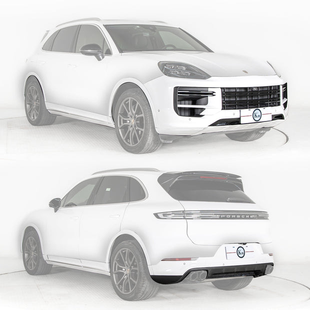 Porsche Cayenne 9Y0.2 (2024+) Turbo Body Kit – Plus DRL Package Aftermarket Carbon Fiber Part / Bodykit - Robot Bodykits