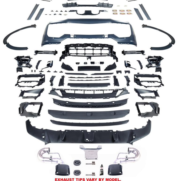 Porsche Cayenne 9Y0.2 (2024+) Turbo GT Body Kit – Plus DRL Package Aftermarket Carbon Fiber Part / Bodykit - Robot Bodykits
