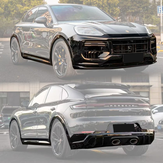 Porsche Cayenne 9Y0.2 (2024+) Turbo GT Body Kit – Plus DRL Package Aftermarket Carbon Fiber Part / Bodykit - Robot Bodykits