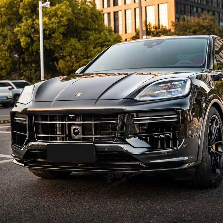 Porsche Cayenne 9Y0.2 (2024+) Turbo GT Front Bumper – Plus DRL Package Aftermarket Carbon Fiber Part / Bodykit - Robot Bodykits