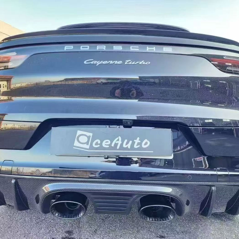 Porsche Cayenne 9Y0.2 (2024+) Turbo GT Rear Bumper Conversion Aftermarket Carbon Fiber Part / Bodykit - Robot Bodykits