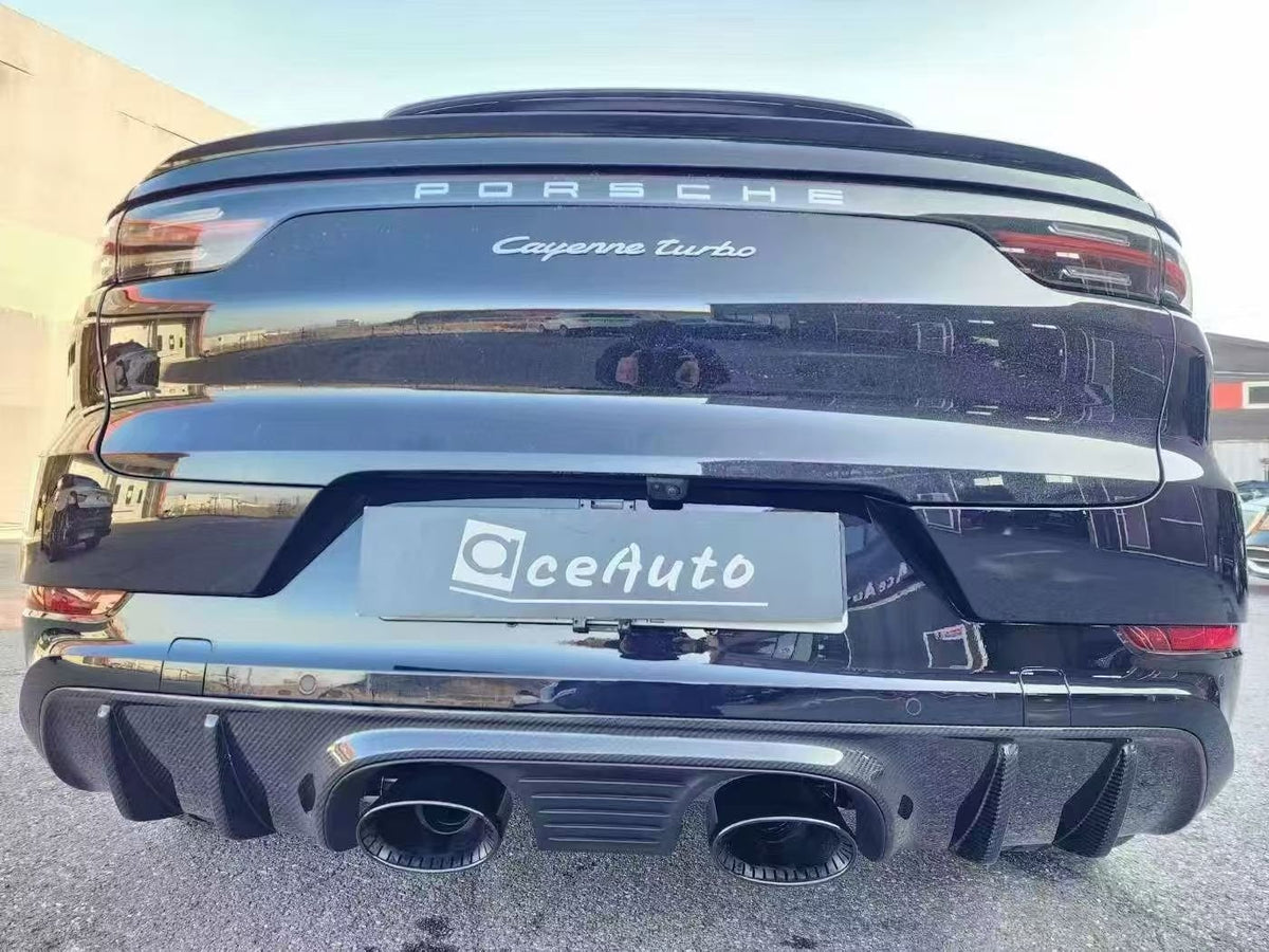 Porsche Cayenne 9Y0.2 (2024+) Turbo GT Rear Bumper Conversion Aftermarket Carbon Fiber Part / Bodykit - Robot Bodykits