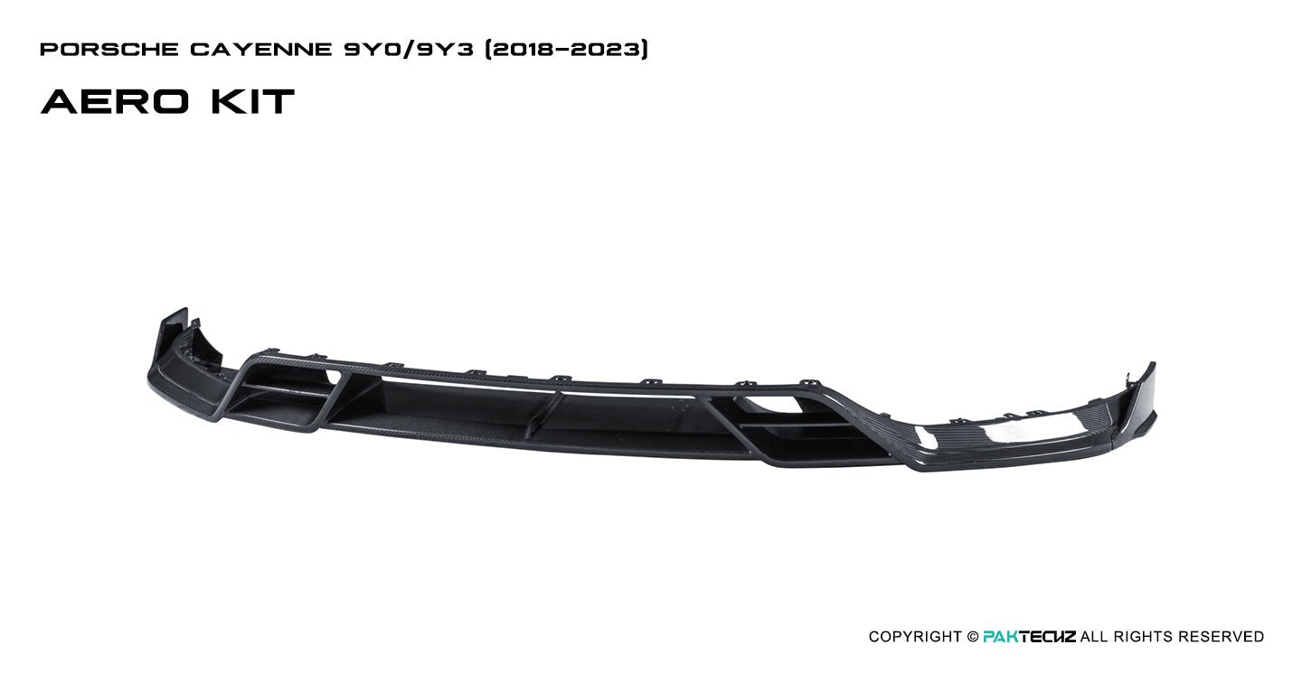 Porsche Cayenne Paktechz Full Dry Carbon Aerodynamics kit 2018 - 20 Aftermarket Carbon Fiber Part / Bodykit - Robot Bodykits