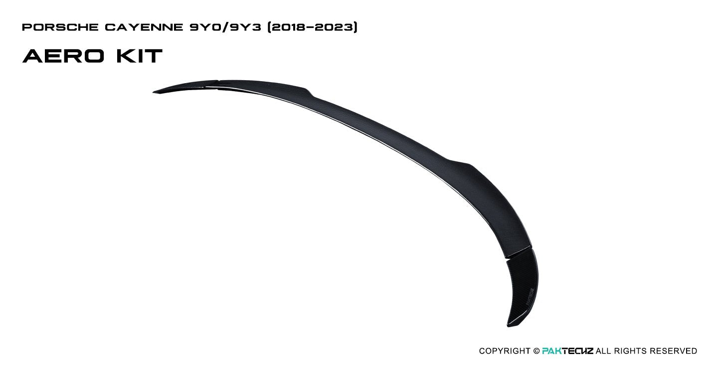 Porsche Cayenne Paktechz Full Dry Carbon Aerodynamics kit 2018 - 20 Aftermarket Carbon Fiber Part / Bodykit - Robot Bodykits