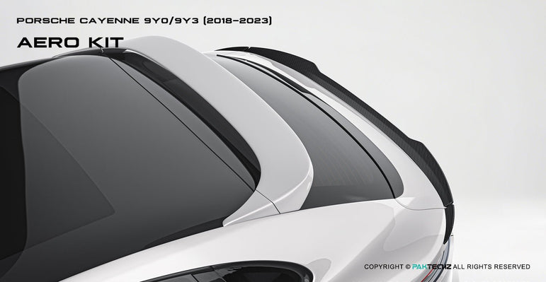 Porsche Cayenne Paktechz Full Dry Carbon Aerodynamics kit 2018 - 20 Aftermarket Carbon Fiber Part / Bodykit - Robot Bodykits