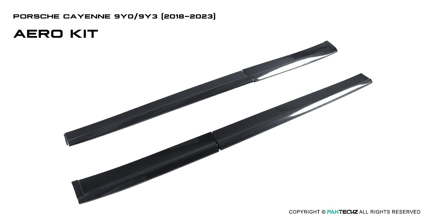 Porsche Cayenne Paktechz Full Dry Carbon Aerodynamics kit 2018-20 Aftermarket Carbon Fiber Part / Bodykit - Robot Bodykits