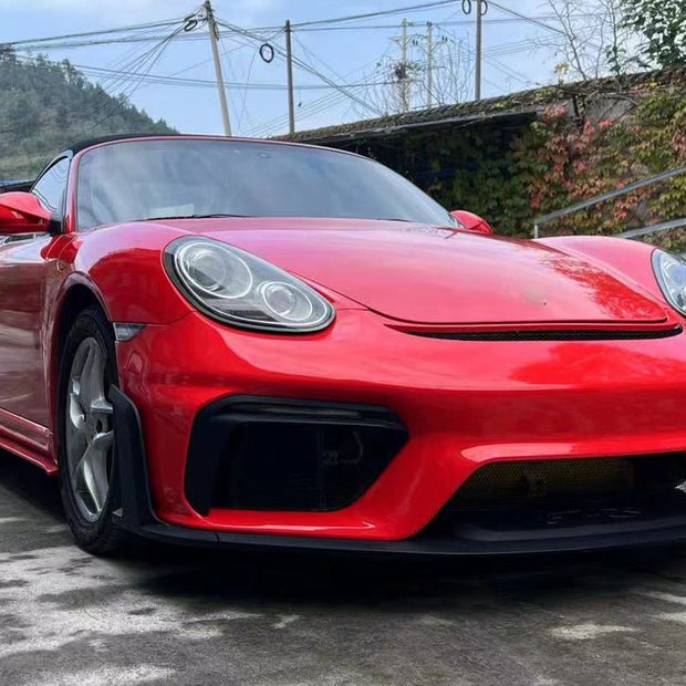 Porsche Cayman 987 (2005–2012) GT4 RS Style PP Front Bumper Aftermarket Carbon Fiber Part / Bodykit - Robot Bodykits