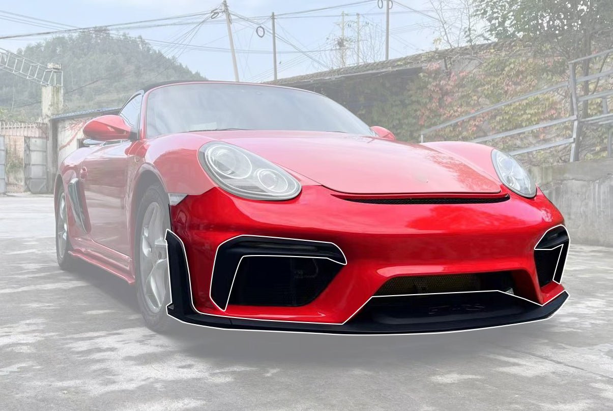 Porsche Cayman 987 (2005–2012) GT4 RS Style PP Front Bumper | High