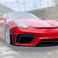 Porsche Cayman 987 (2005–2012) GT4 RS Style PP Front Bumper Aftermarket Carbon Fiber Part / Bodykit - Robot Bodykits