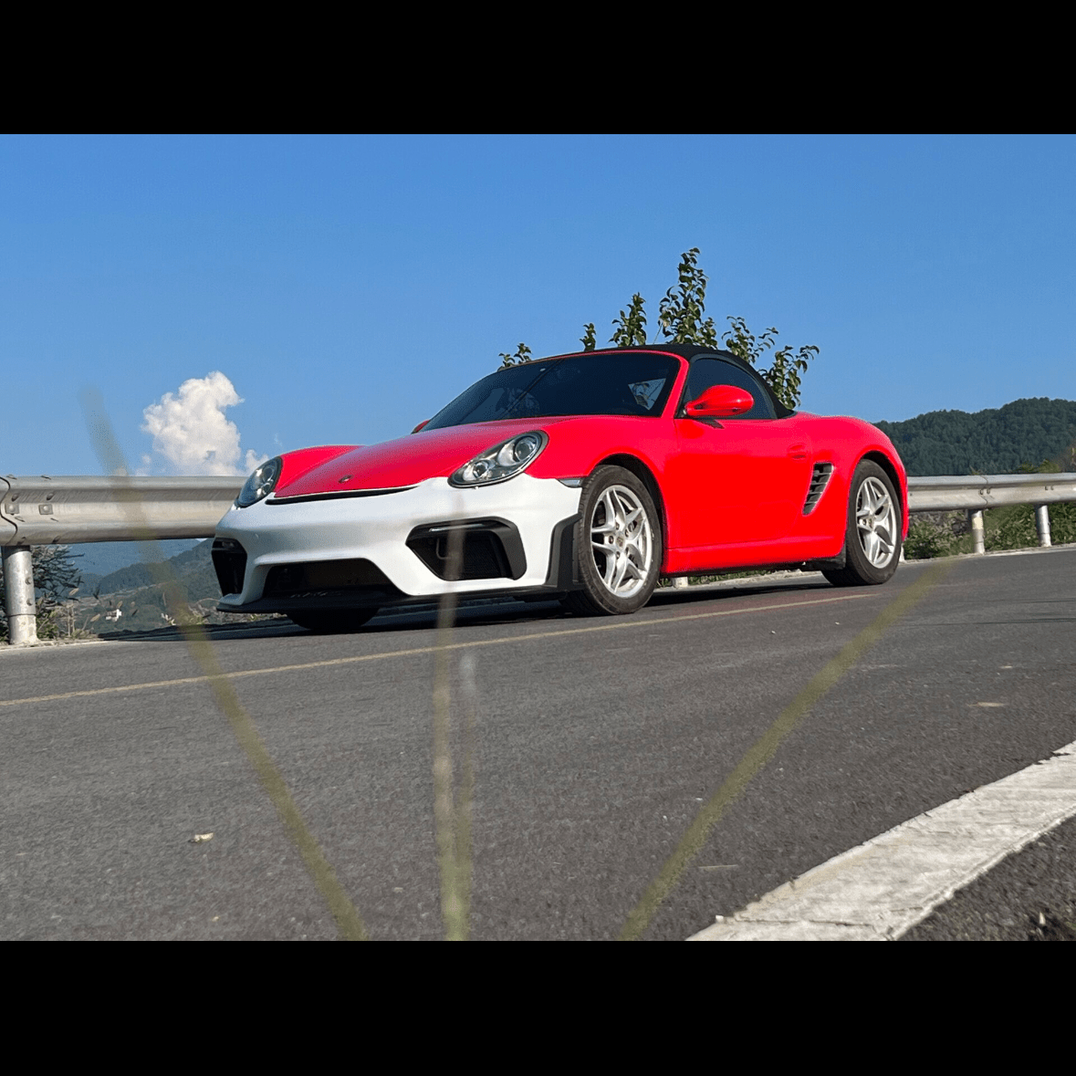 Porsche Cayman 987 (2005–2012) GT4 RS Style PP Front Bumper Aftermarket Carbon Fiber Part / Bodykit - Robot Bodykits