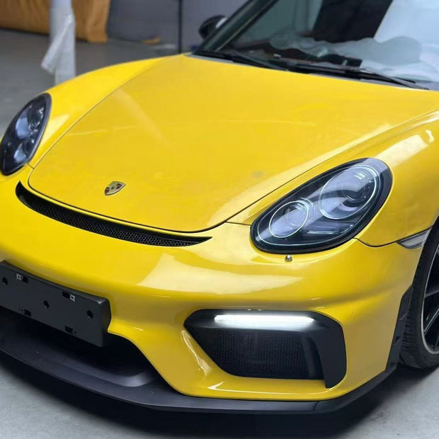 Porsche Cayman 987 (2005–2012) GT4 Style PP Front Bumper Aftermarket Carbon Fiber Part / Bodykit - Robot Bodykits