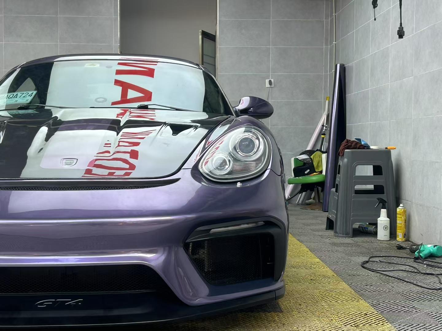 Porsche Cayman 987 (2005–2012) GT4 Style PP Front Bumper Aftermarket Carbon Fiber Part / Bodykit - Robot Bodykits