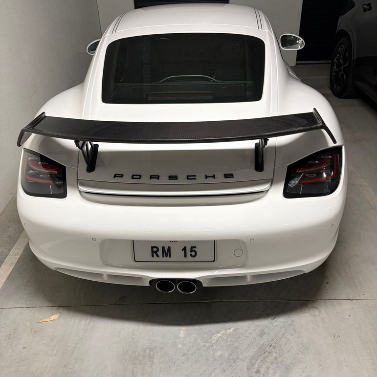 Porsche Cayman 987 (2005–2012) GT4 Style PP Front Bumper Aftermarket Carbon Fiber Part / Bodykit - Robot Bodykits