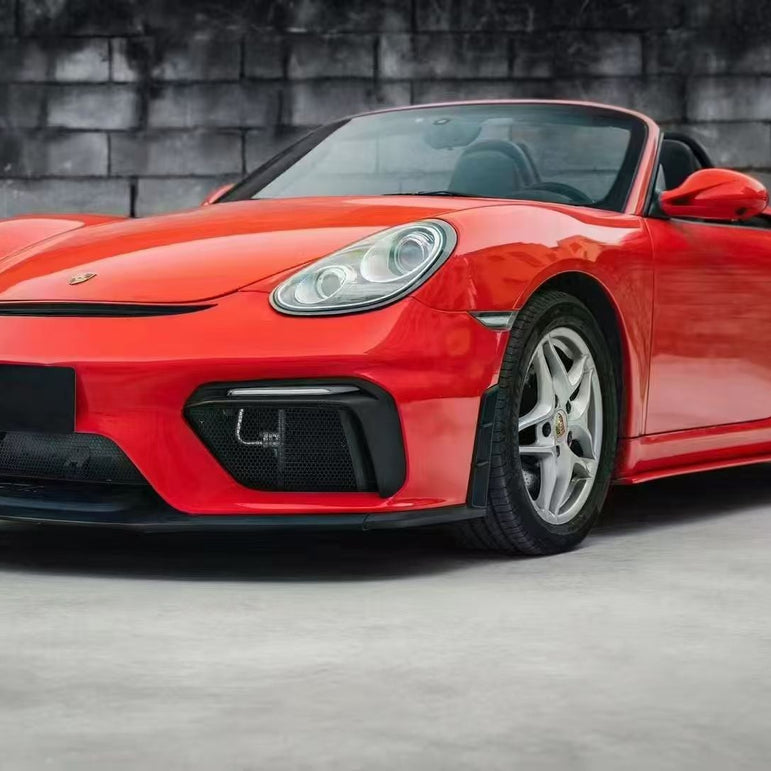 Porsche Cayman 987 (2005–2012) GT4 Style PP Front Bumper Aftermarket Carbon Fiber Part / Bodykit - Robot Bodykits