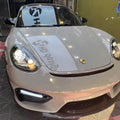 Porsche Cayman 987 (2005–2012) GT4 Style PP Front Bumper Aftermarket Carbon Fiber Part / Bodykit - Robot Bodykits