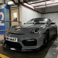 Porsche Cayman 987 (2005–2012) GT4 Style PP Front Bumper Aftermarket Carbon Fiber Part / Bodykit - Robot Bodykits