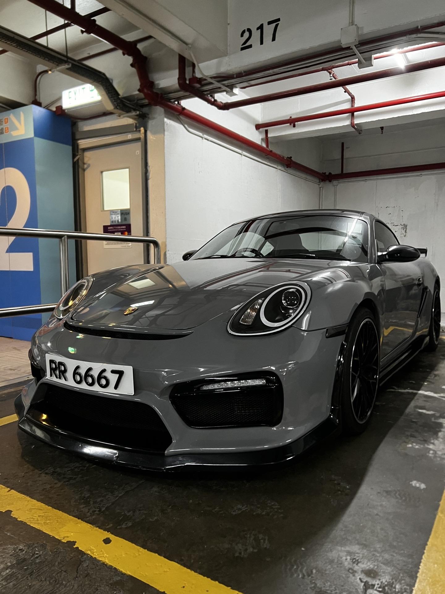 Porsche Cayman 987 (2005–2012) GT4 Style PP Front Bumper Aftermarket Carbon Fiber Part / Bodykit - Robot Bodykits