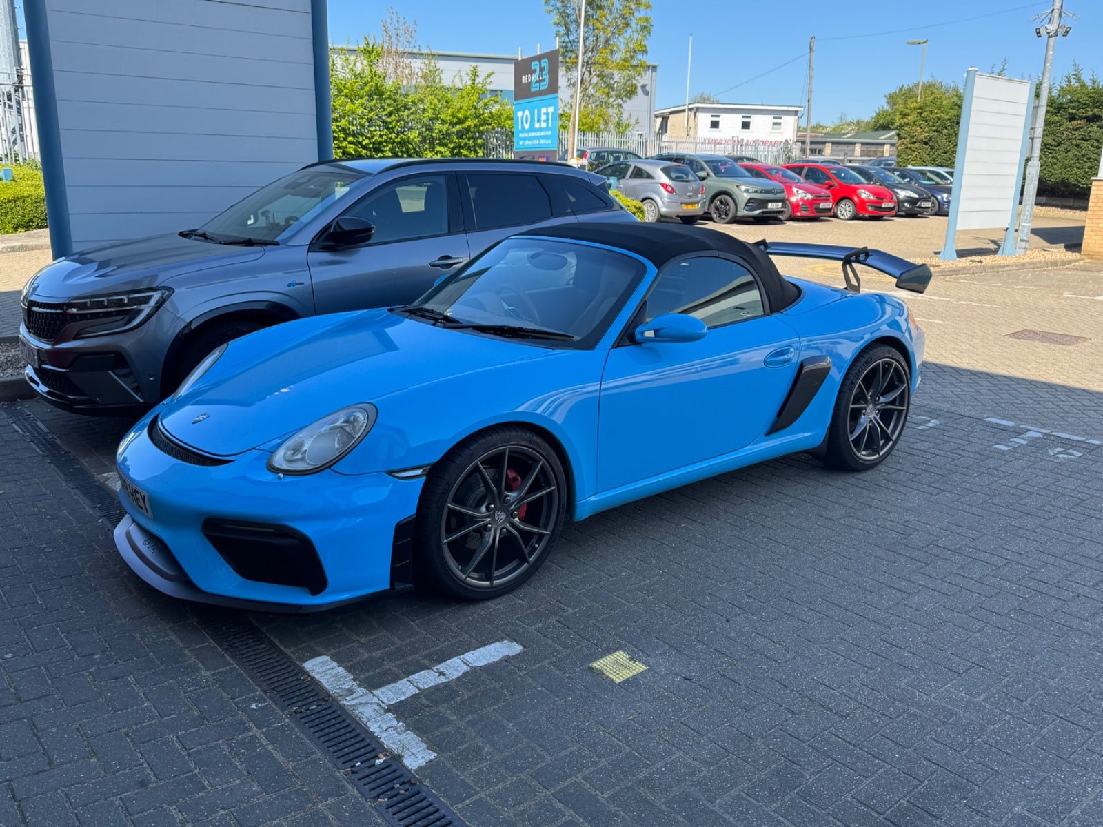 Porsche Cayman 987 (2005–2012) GT4 Style PP Front Bumper Aftermarket Carbon Fiber Part / Bodykit - Robot Bodykits
