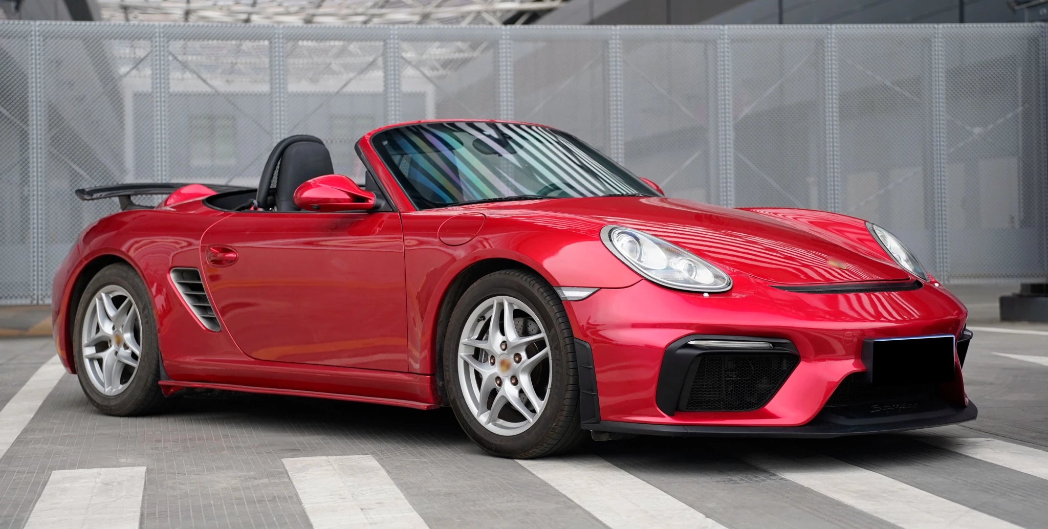 Porsche Cayman 987 (2005–2012) GT4 Style PP Front Bumper Aftermarket Carbon Fiber Part / Bodykit - Robot Bodykits