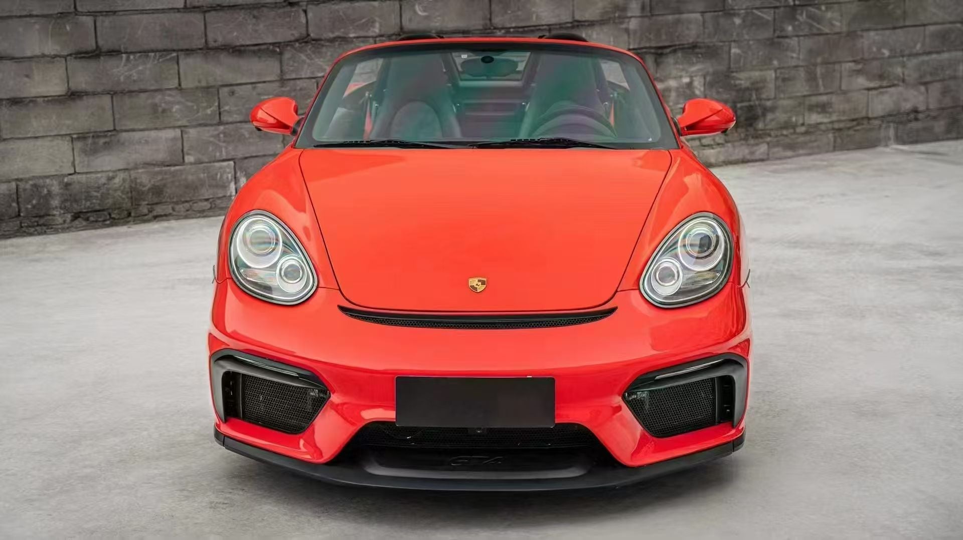 Porsche Cayman 987 (2005–2012) GT4 Style PP Front Bumper Aftermarket Carbon Fiber Part / Bodykit - Robot Bodykits