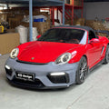 Porsche Cayman 987 (2005–2012) GT4 Style PP Front Bumper Aftermarket Carbon Fiber Part / Bodykit - Robot Bodykits