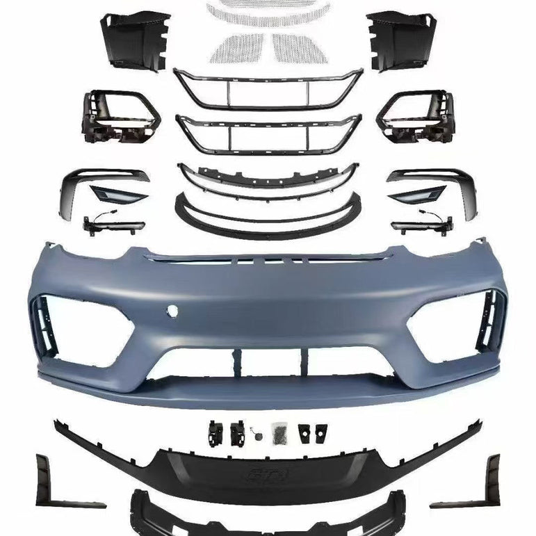 Porsche Cayman 987 (2005–2012) GT4 Style PP Front Bumper Aftermarket Carbon Fiber Part / Bodykit - Robot Bodykits