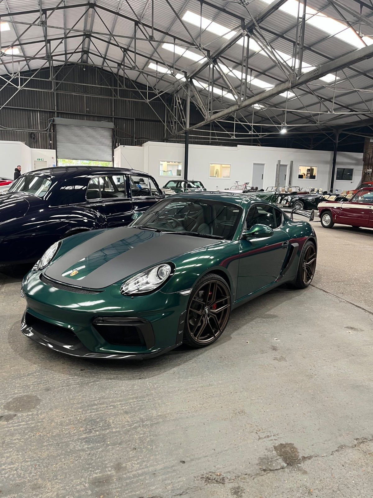Porsche Cayman 987 (2005–2012) GT4 Style PP Front Bumper Aftermarket Carbon Fiber Part / Bodykit - Robot Bodykits