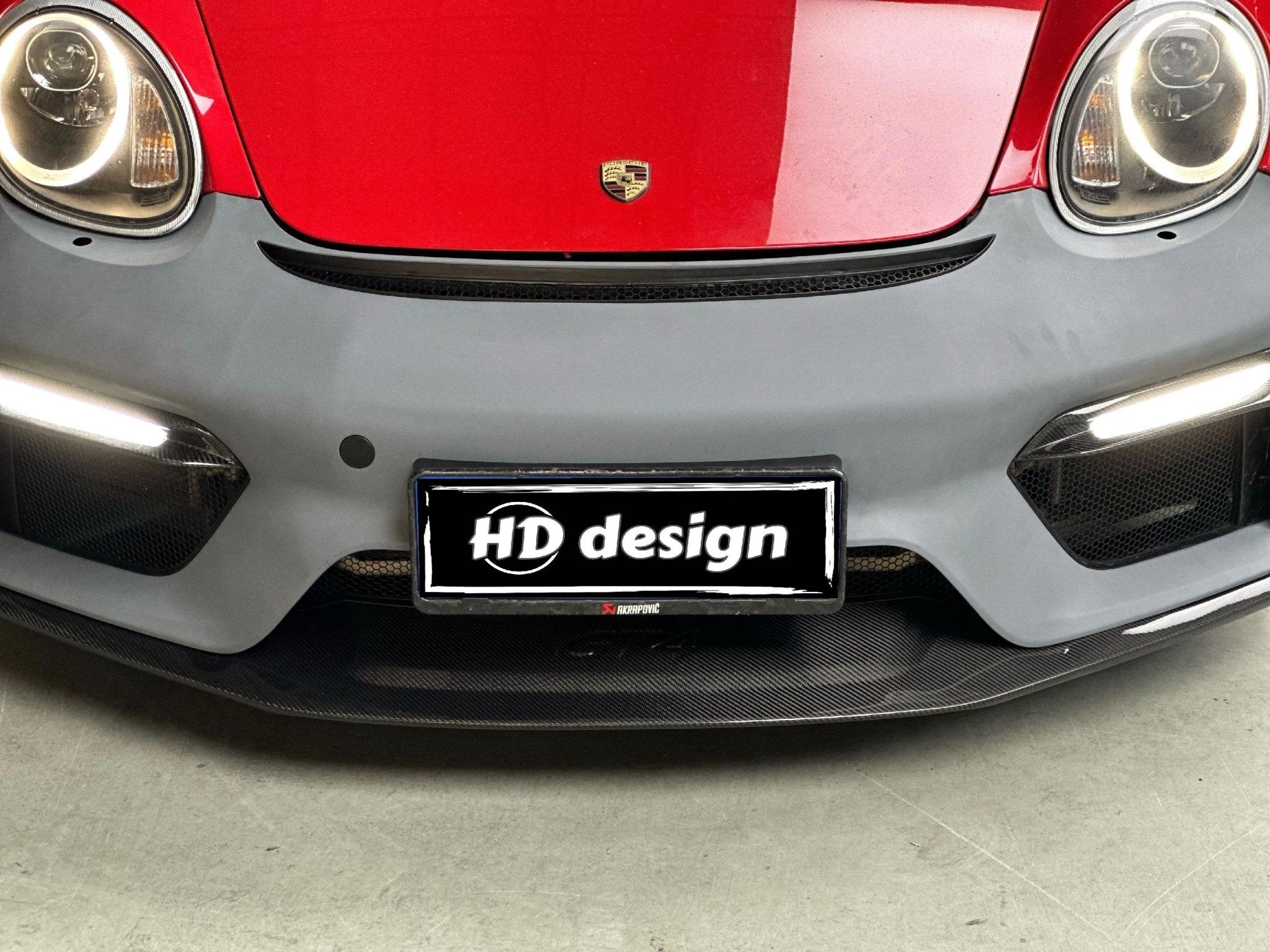 Porsche Cayman 987 (2005–2012) GT4 Style PP Front Bumper Aftermarket Carbon Fiber Part / Bodykit - Robot Bodykits