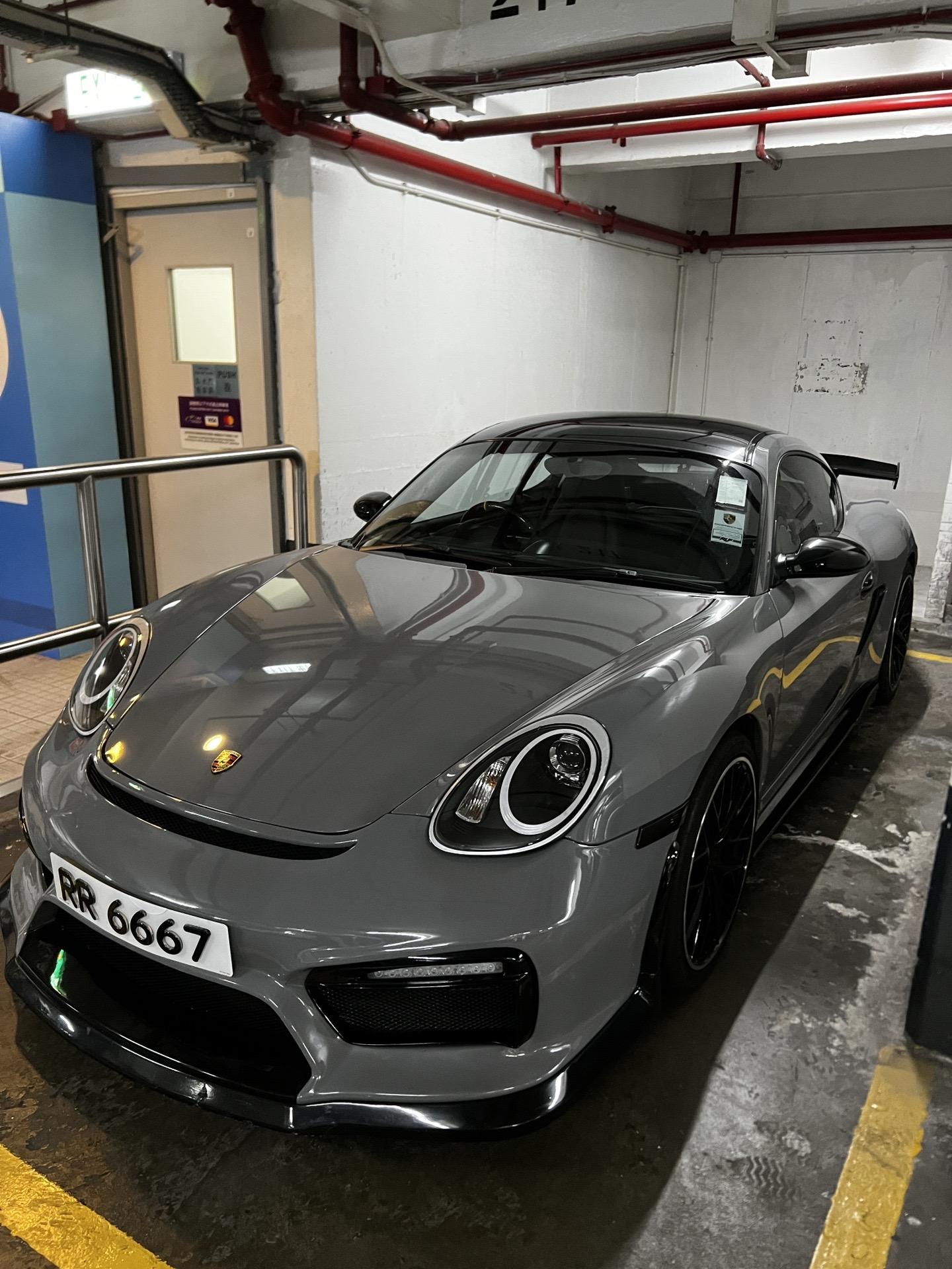 Porsche Cayman 987 (2005–2012) GT4 Style PP Front Bumper Aftermarket Carbon Fiber Part / Bodykit - Robot Bodykits