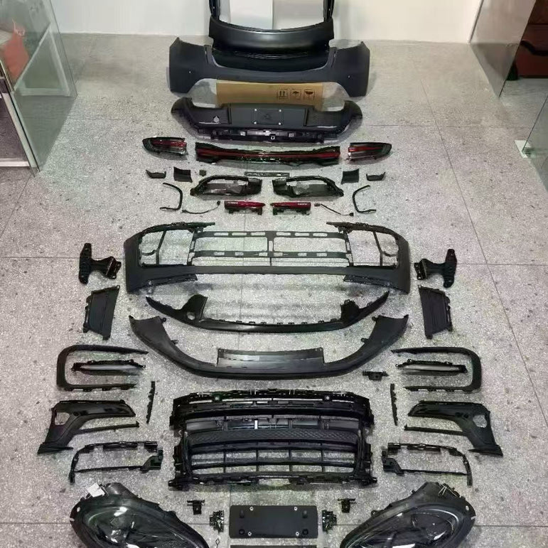 Porsche Macan 95B (2014 - 2023) Convert to (2023) 95B.3 Full Conversion Kit Aftermarket Carbon Fiber Part / Bodykit - Robot Bodykits
