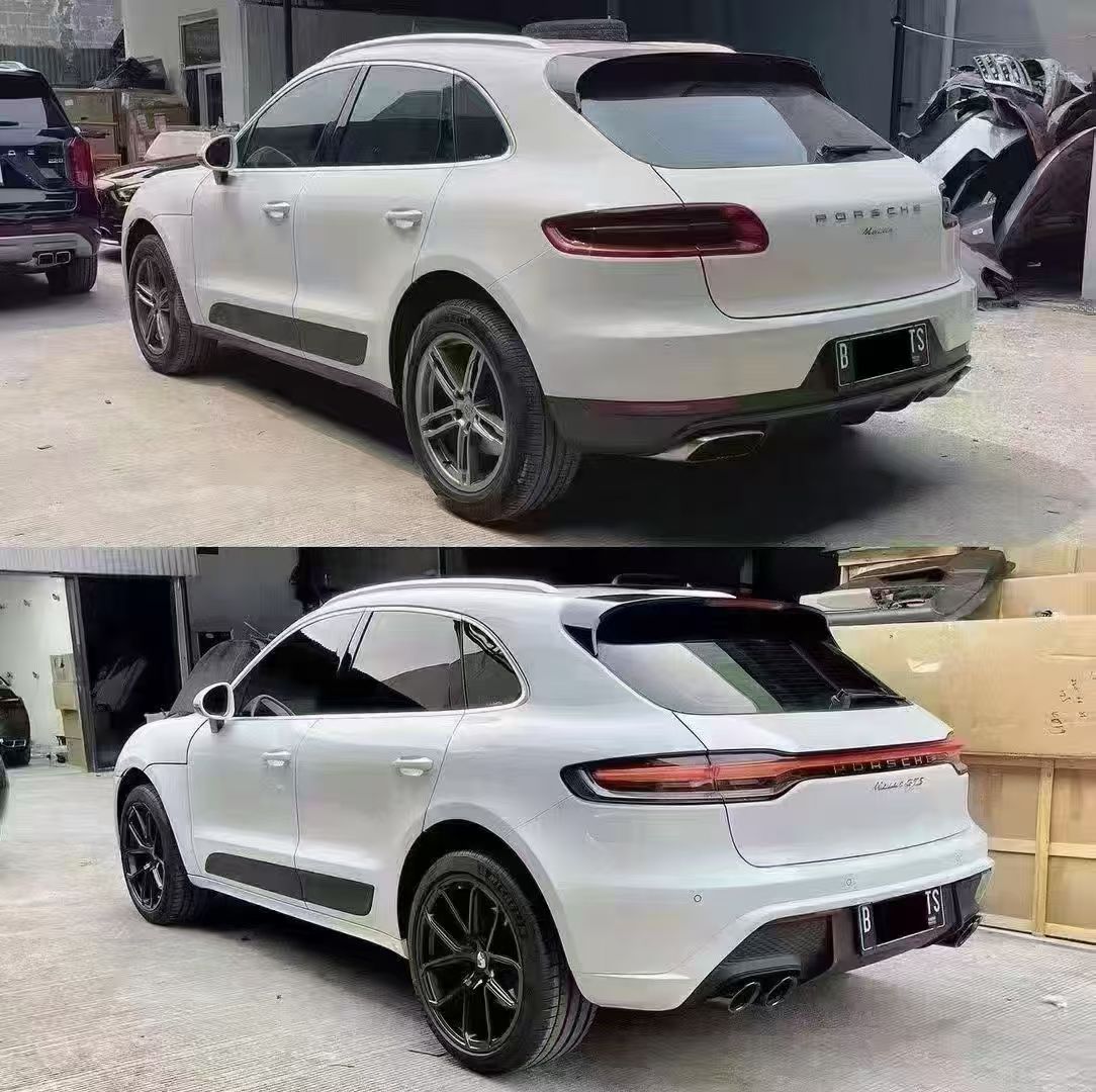 Porsche Macan 95B (2014 - 2023) Convert to (2023) 95B.3 Full Conversion Kit Aftermarket Carbon Fiber Part / Bodykit - Robot Bodykits