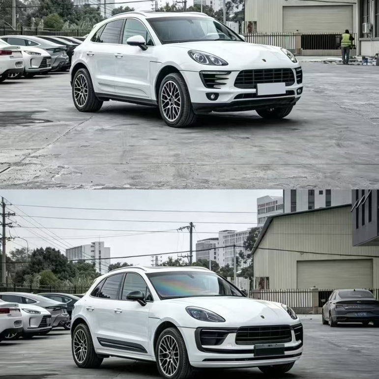 Porsche Macan 95B (2014 - 2023) Convert to (2023) 95B.3 Full Conversion Kit Aftermarket Carbon Fiber Part / Bodykit - Robot Bodykits