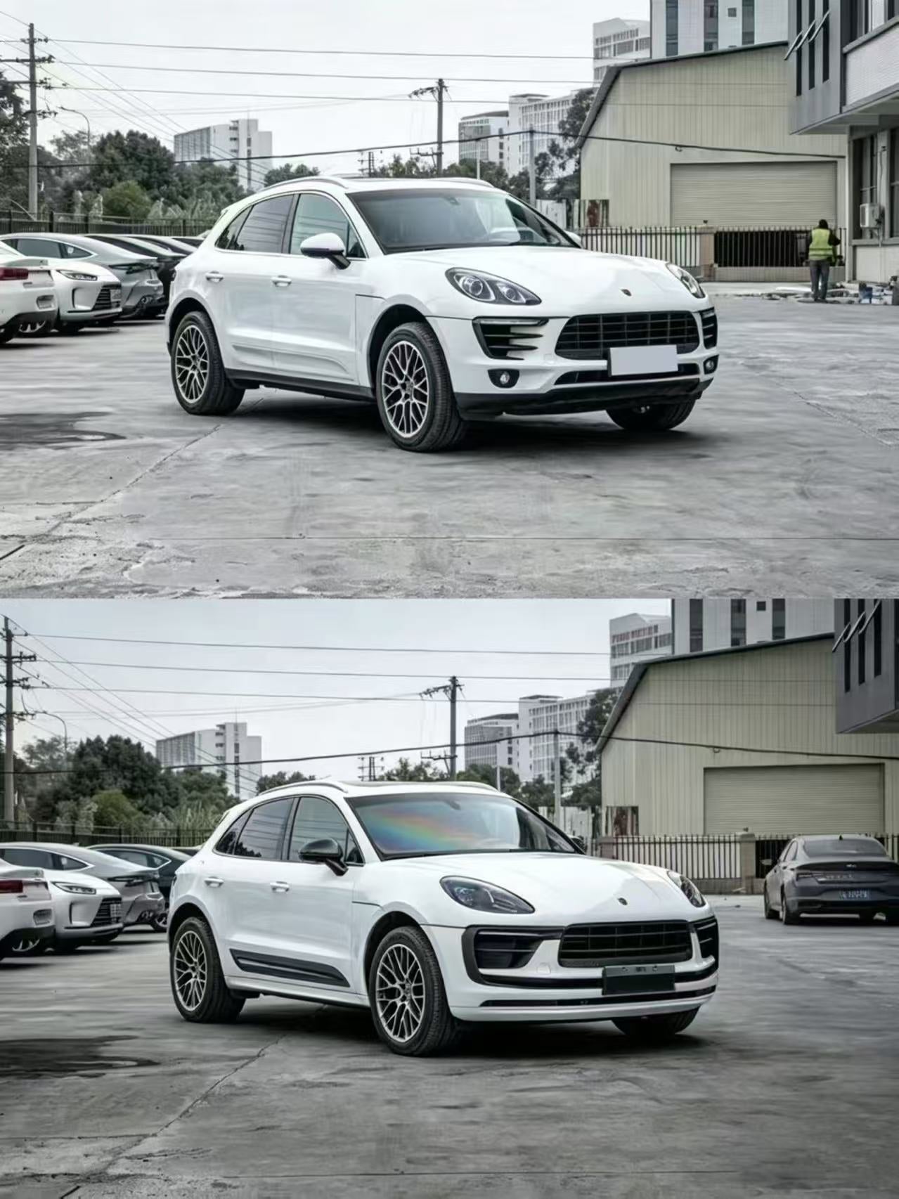 Porsche Macan 95B (2014 - 2023) Convert to (2023) 95B.3 Full Conversion Kit Aftermarket Carbon Fiber Part / Bodykit - Robot Bodykits