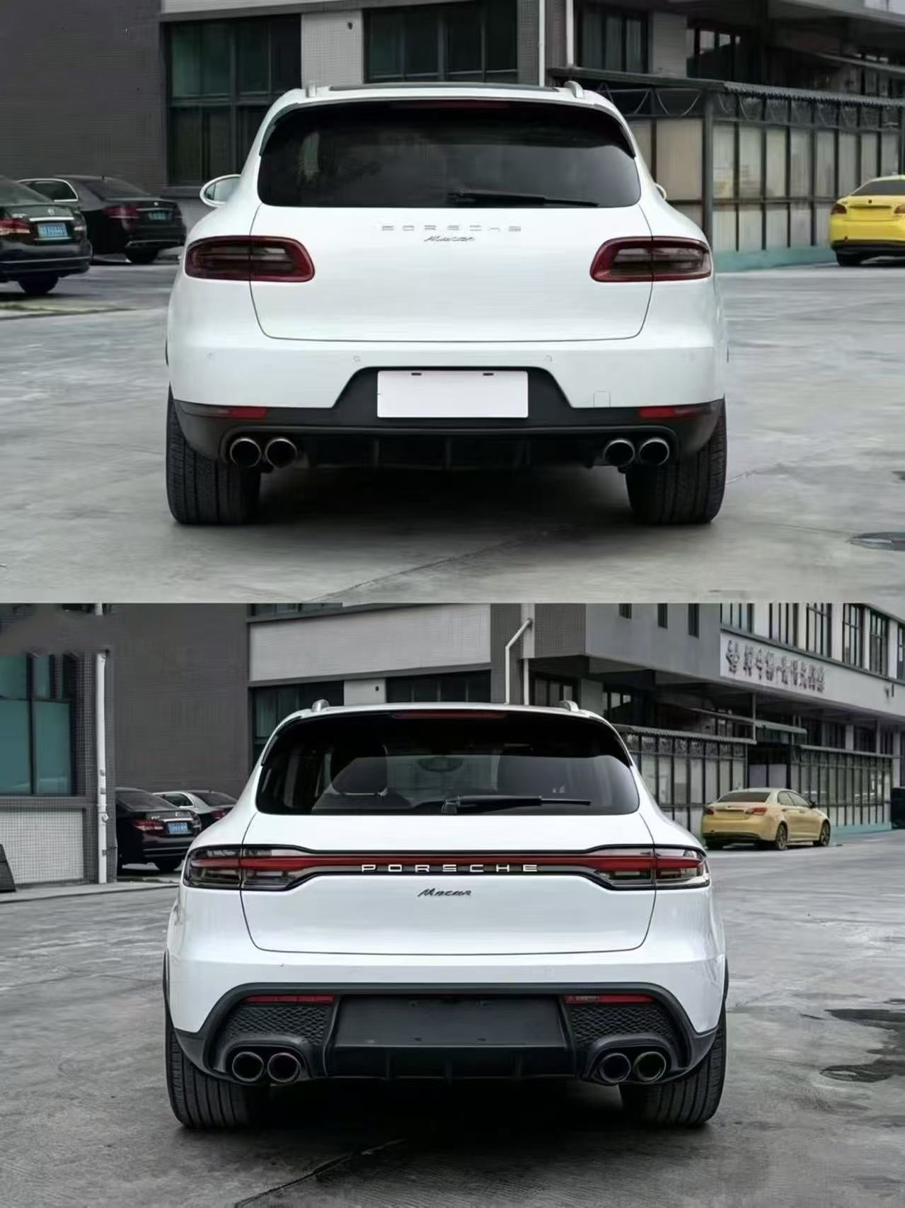 Porsche Macan 95B (2014 - 2023) Convert to (2023) 95B.3 Full Conversion Kit Aftermarket Carbon Fiber Part / Bodykit - Robot Bodykits