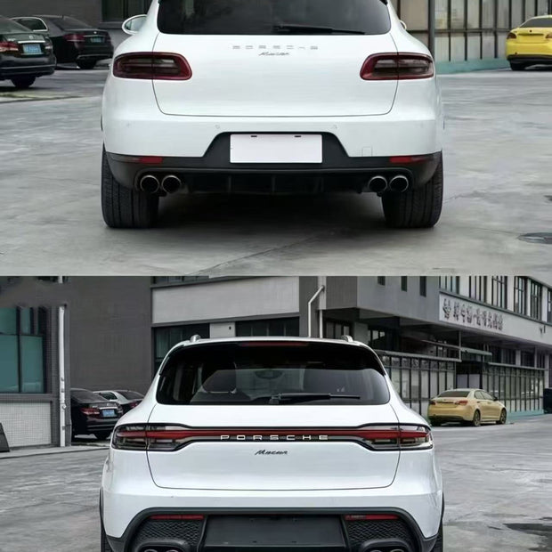 Porsche Macan 95B (2014 - 2023) Convert to (2023) 95B.3 Full Conversion Kit Aftermarket Carbon Fiber Part / Bodykit - Robot Bodykits