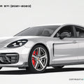 Porsche Panamera 971 Paktechz Aerodynamics Kit 2021-2023 Aftermarket Carbon Fiber Part / Bodykit - Robot Bodykits