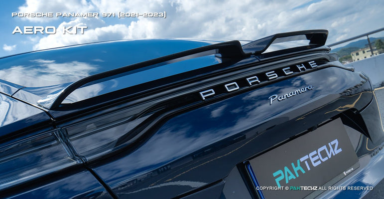 Porsche Panamera 971 Paktechz Aerodynamics Kit 2021 - 2023 Aftermarket Carbon Fiber Part / Bodykit - Robot Bodykits
