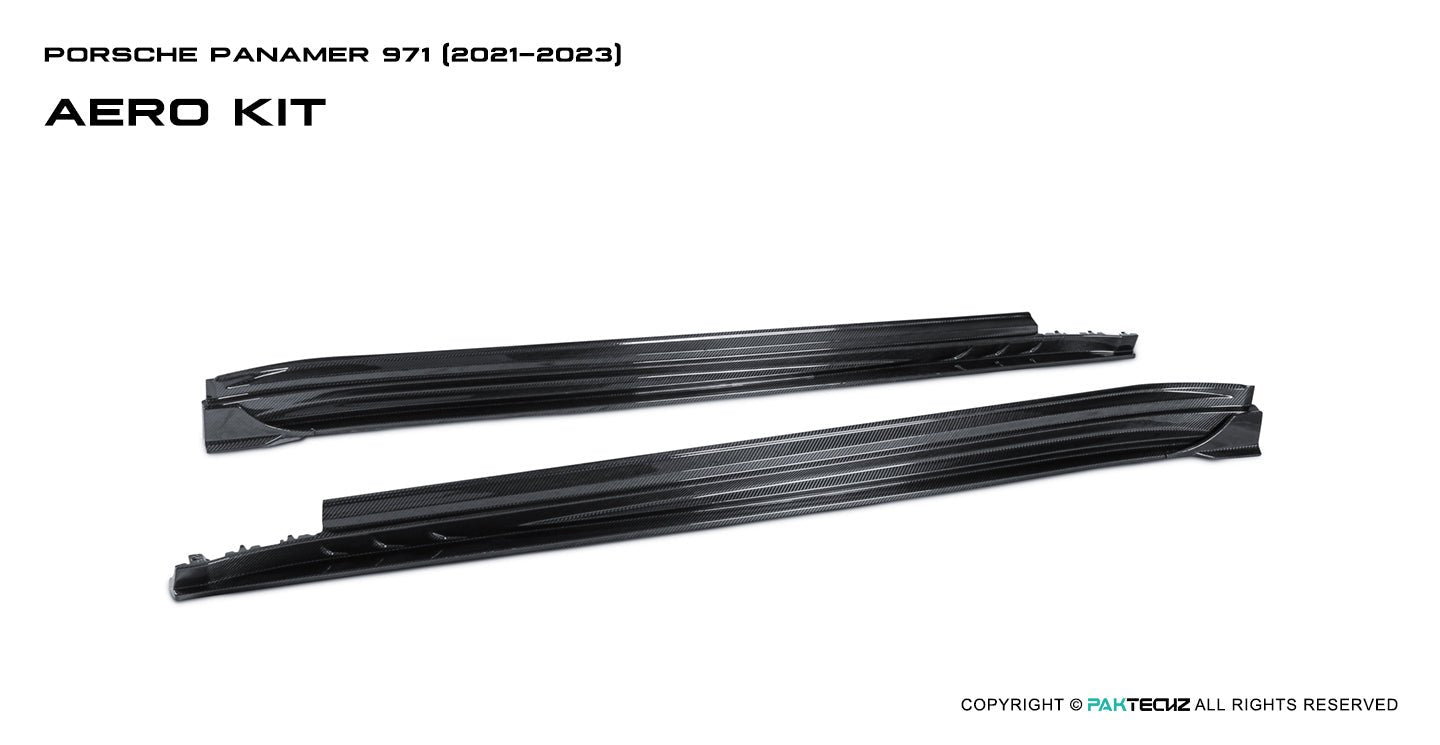 Porsche Panamera 971 Paktechz Aerodynamics Kit 2021 - 2023 Aftermarket Carbon Fiber Part / Bodykit - Robot Bodykits