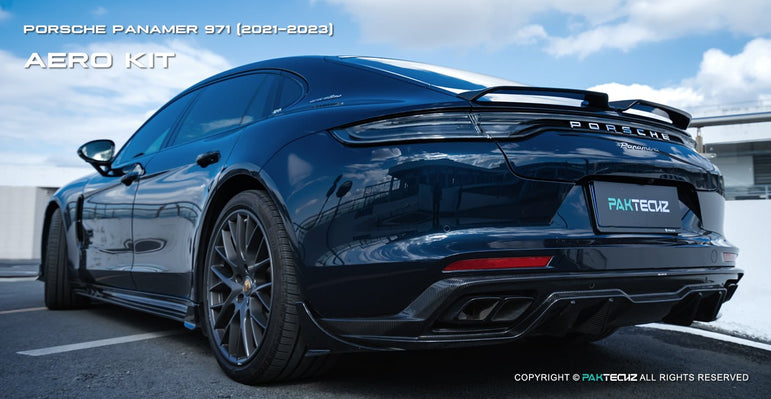 Porsche Panamera 971 Paktechz Aerodynamics Kit 2021-2023 Aftermarket Carbon Fiber Part / Bodykit - Robot Bodykits