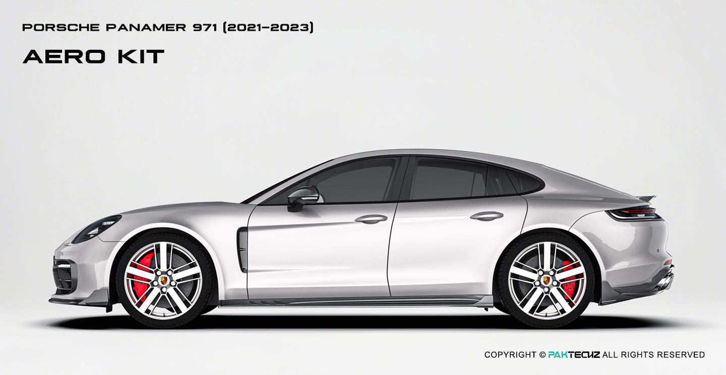 Porsche Panamera 971 Paktechz Aerodynamics Kit 2021 - 2023 Aftermarket Carbon Fiber Part / Bodykit - Robot Bodykits
