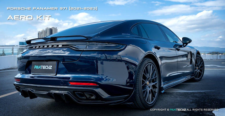 Porsche Panamera 971 Paktechz Aerodynamics Kit 2021-2023 Aftermarket Carbon Fiber Part / Bodykit - Robot Bodykits