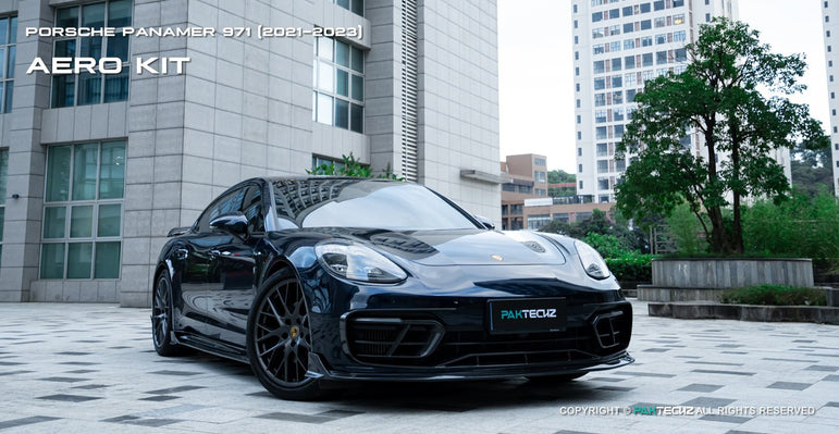 Porsche Panamera 971 Paktechz Aerodynamics Kit 2021 - 2023 Aftermarket Carbon Fiber Part / Bodykit - Robot Bodykits