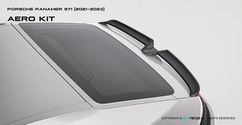 Porsche Panamera 971 Paktechz Aerodynamics Kit 2021 - 2023 Aftermarket Carbon Fiber Part / Bodykit - Robot Bodykits