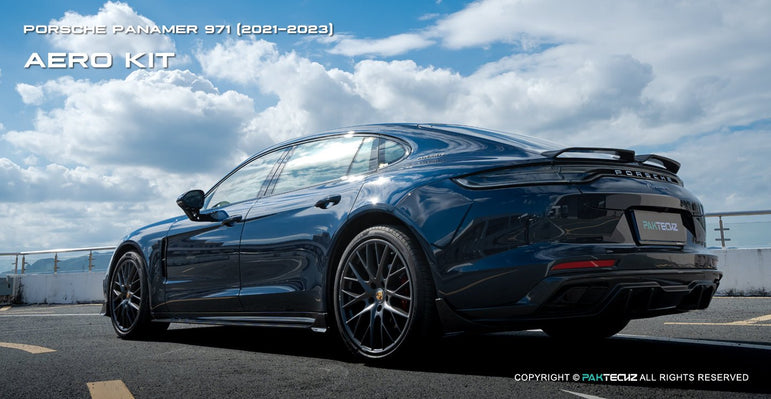 Porsche Panamera 971 Paktechz Aerodynamics Kit 2021 - 2023 Aftermarket Carbon Fiber Part / Bodykit - Robot Bodykits