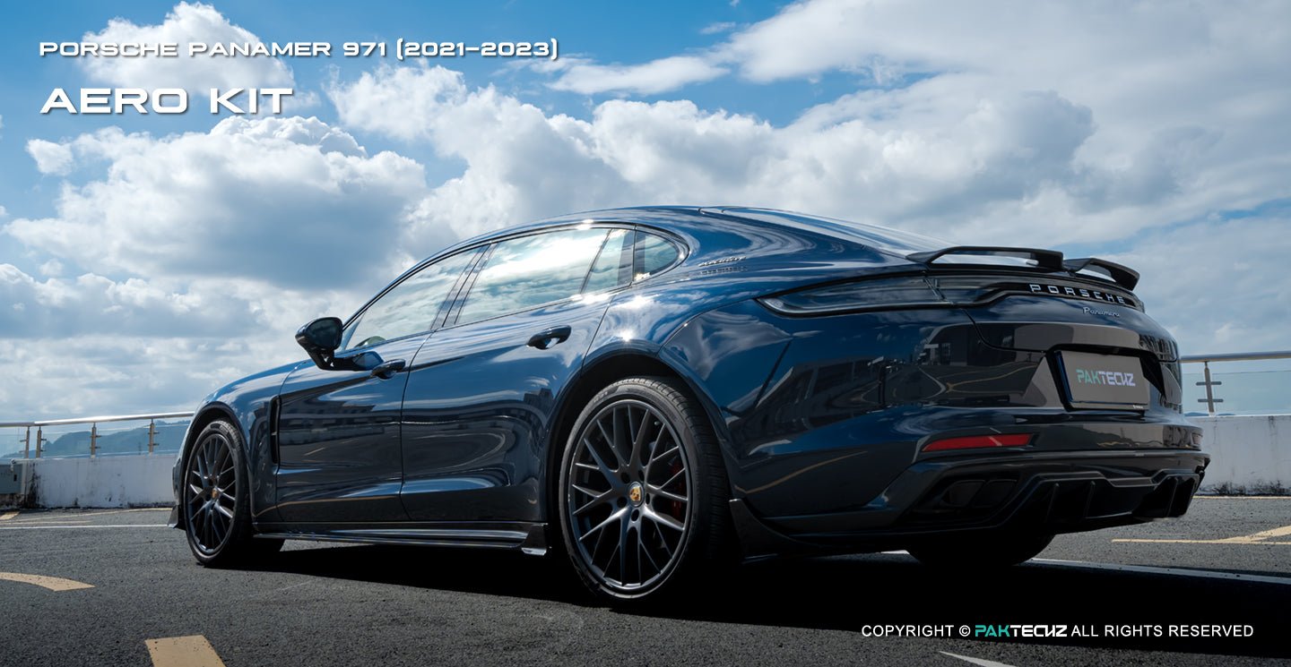 Porsche Panamera 971 Paktechz Aerodynamics Kit 2021 - 2023 Aftermarket Carbon Fiber Part / Bodykit - Robot Bodykits