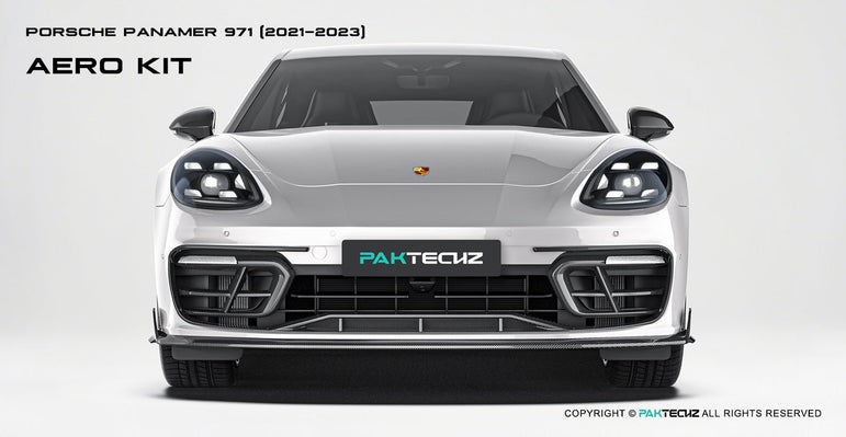Porsche Panamera 971 Paktechz Aerodynamics Kit 2021 - 2023 Aftermarket Carbon Fiber Part / Bodykit - Robot Bodykits