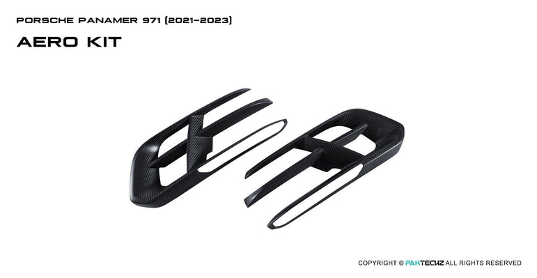 Porsche Panamera 971 Paktechz Aerodynamics Kit 2021 - 2023 Aftermarket Carbon Fiber Part / Bodykit - Robot Bodykits