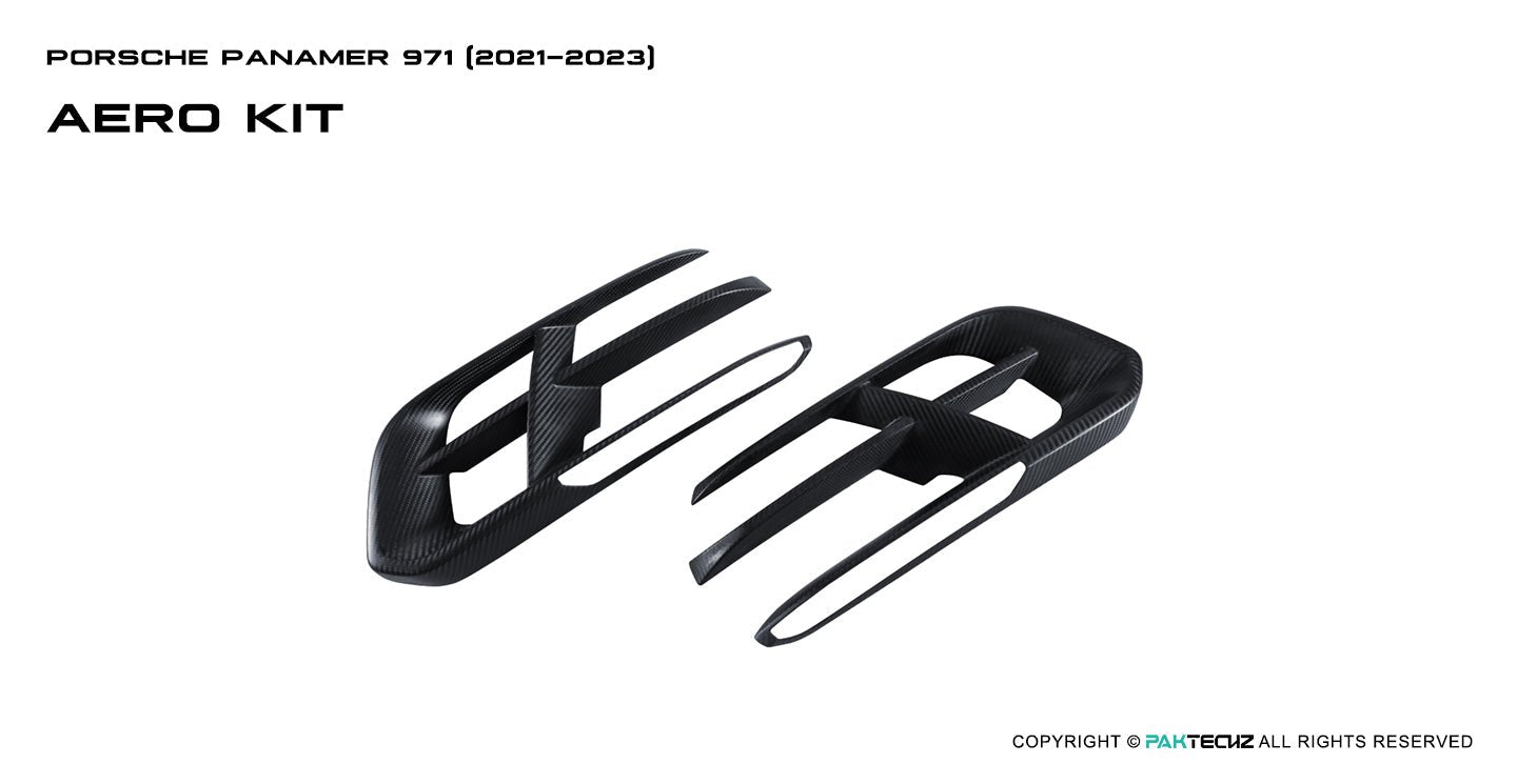 Porsche Panamera 971 Paktechz Aerodynamics Kit 2021 - 2023 Aftermarket Carbon Fiber Part / Bodykit - Robot Bodykits