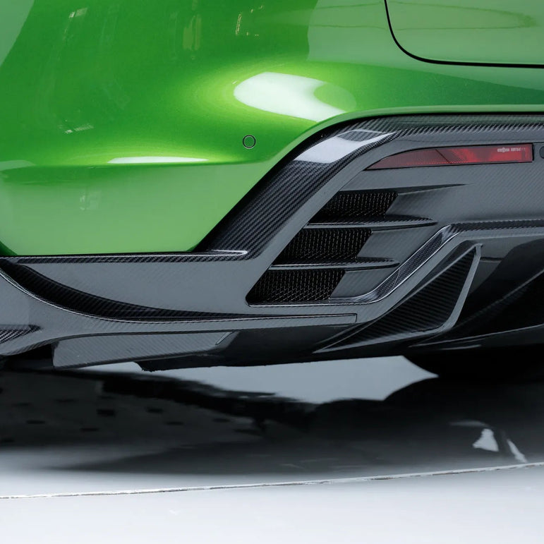 Porsche Taycan / Turismo Paktechz Full Dry Carbon Aerodynamics kit Aftermarket Carbon Fiber Part / Bodykit - Robot Bodykits