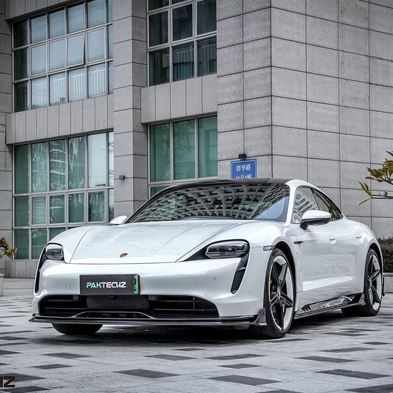 Porsche Taycan / Turismo Paktechz Full Dry Carbon Aerodynamics kit Aftermarket Carbon Fiber Part / Bodykit - Robot Bodykits